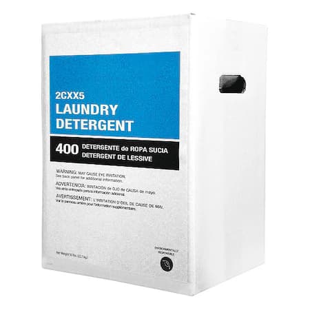 Powder laundry detergent, 50 lb box, high efficiency, lightly scented