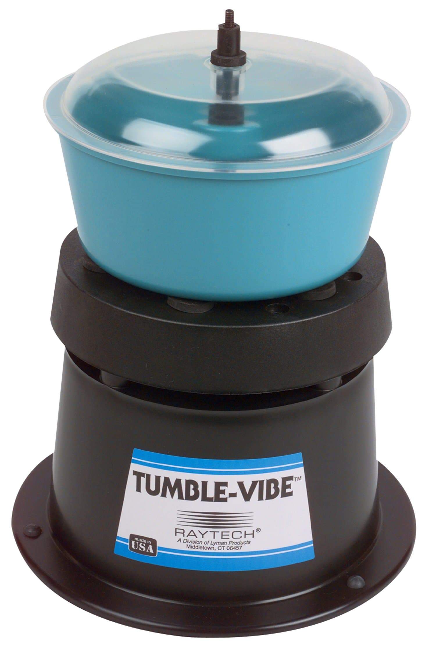Raytech vibratory tumbler, model 23-001, with 8 in bowl